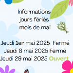 Capture d’écran jours feries mai